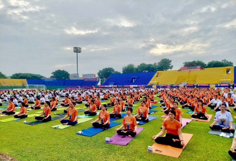 Binh Duong: The 9th International Yoga Day 2023